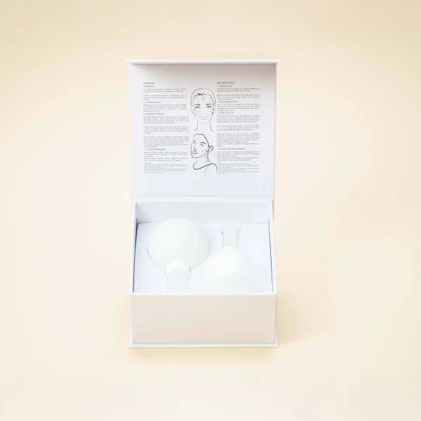 Satori cupping set od bijelog žada - Slika 2