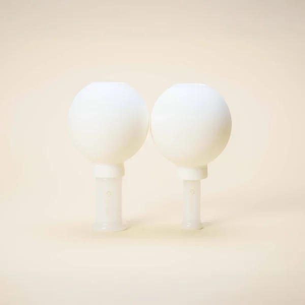 Satori cupping set od bijelog žada